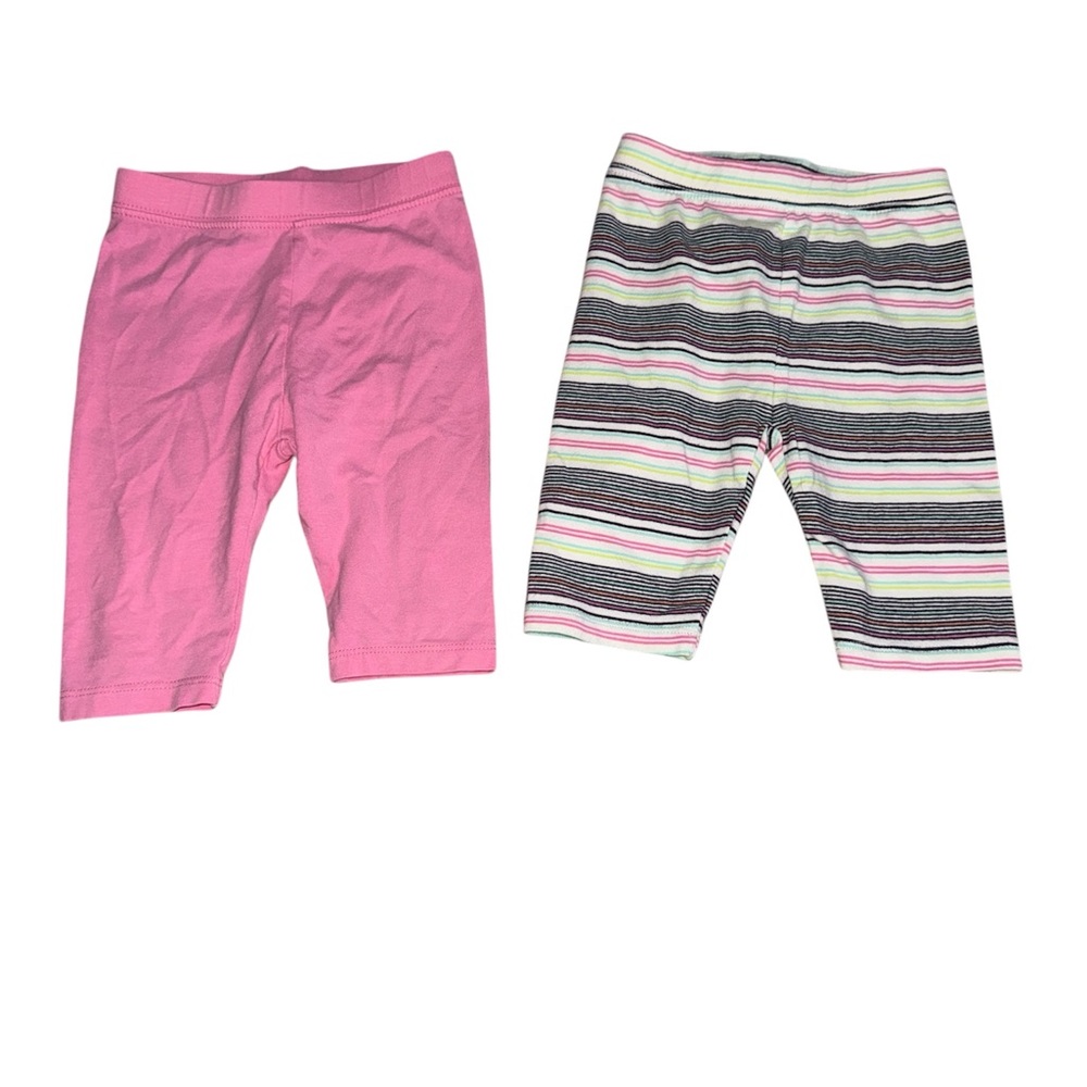 18-24 Baby Gap Pink and Striped Kids Bottoms